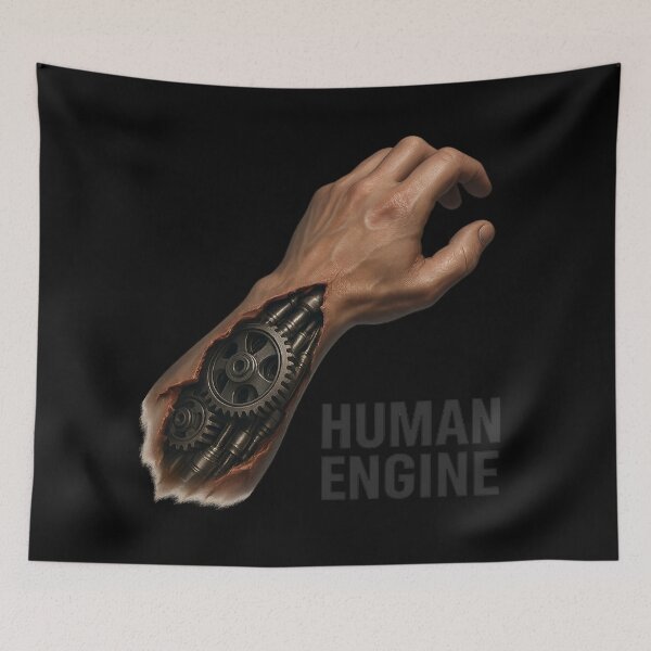 Item preview, Mech Within – Biomechanical Fusion Design designed and sold by ArcadiaSilence.