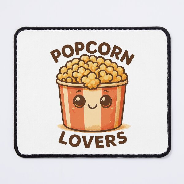 Item preview, Cute Popcorn Cartoon – Funny Snack for Movie Lovers designed and sold by BmCraftPT.