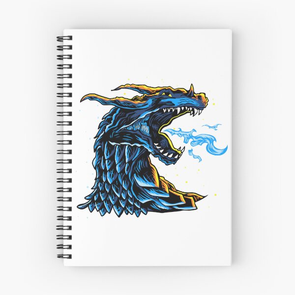 Item preview, Blue dragon demon eastern mythology designed and sold by Joncasmiart.