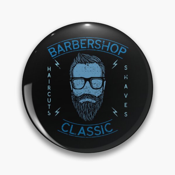 Item preview, Classic Barbershop Beard & Haircut Retro Style Design for Men designed and sold by StickerAndLove.
