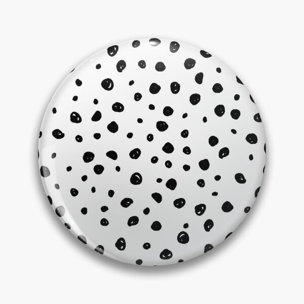 Item preview, Hand Drawn Black Spots Texture Pattern designed and sold by Farissa Designs.