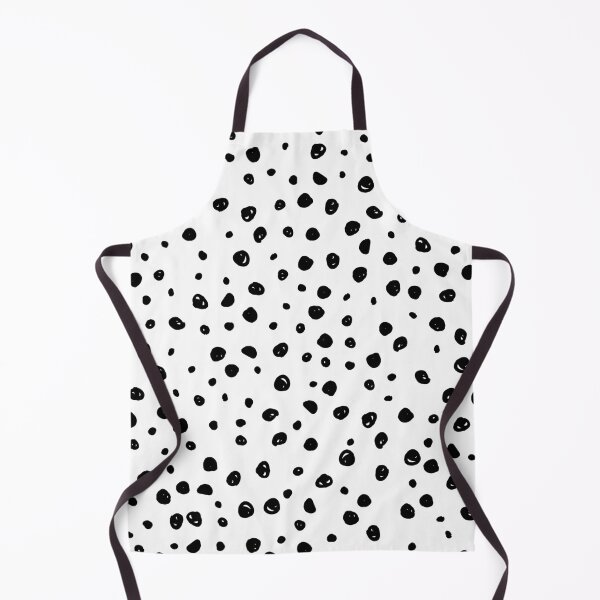 Item preview, Hand Drawn Black Spots Texture Pattern designed and sold by Farissa Designs.