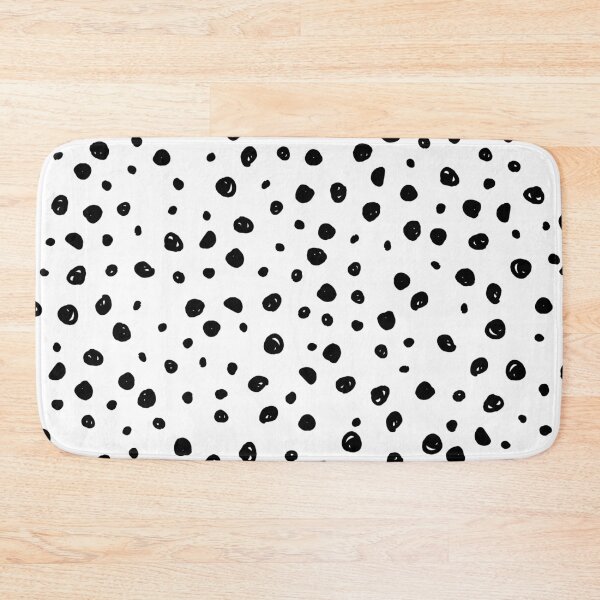 Item preview, Hand Drawn Black Spots Texture Pattern designed and sold by Farissa Designs.