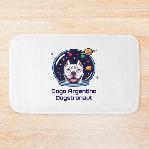 Item preview, Dogo Argentino Dogstronaut – Cute Space Dog  designed and sold by The Real Life Symphony.