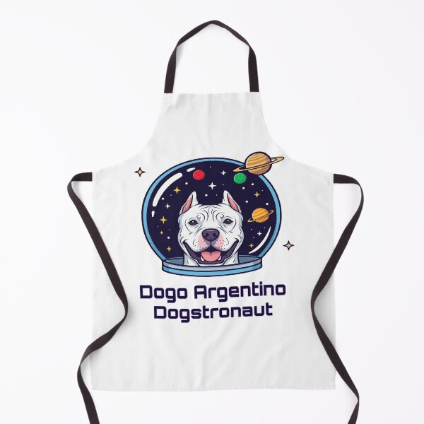 Item preview, Dogo Argentino Dogstronaut – Cute Space Dog designed and sold by The Real Life Symphony.