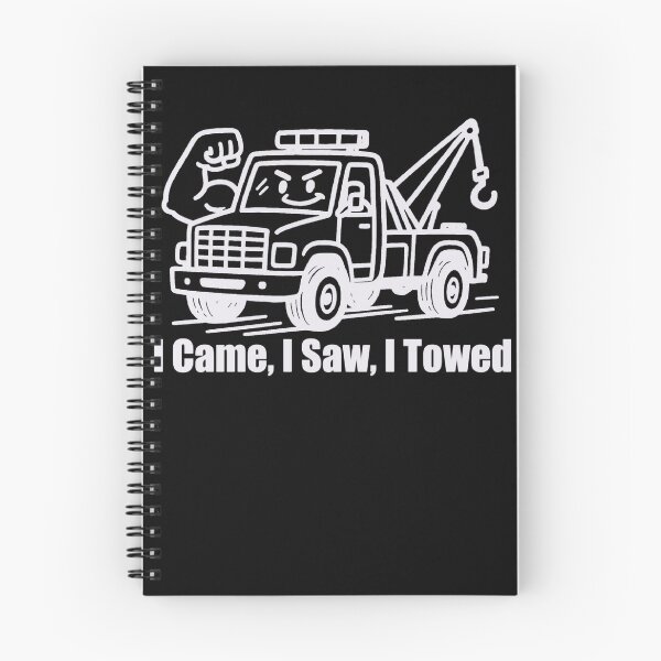 Item preview, I Came, I Saw, I Towed – Funny Tow Truck Driver Tee designed and sold by PiggFamilyPrint.