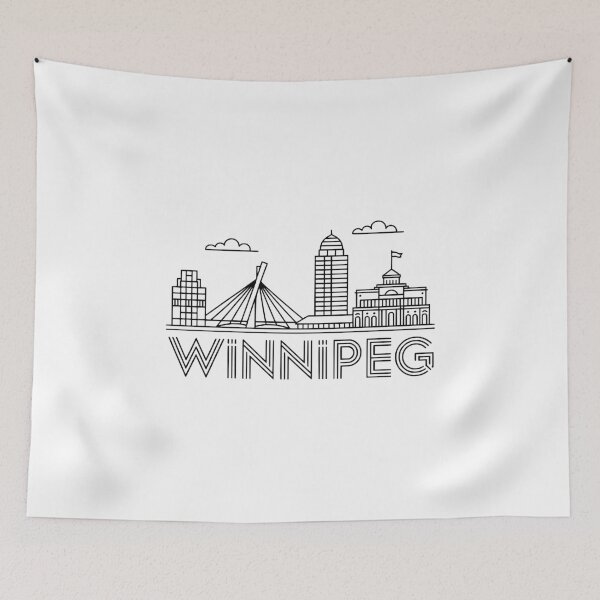 Item preview, Winnipeg designed and sold by Paper Drip.