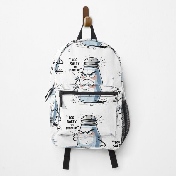 Item preview, Too Salty to Deal – Sarcastic Cartoon Gift designed and sold by TheTeeSpark.