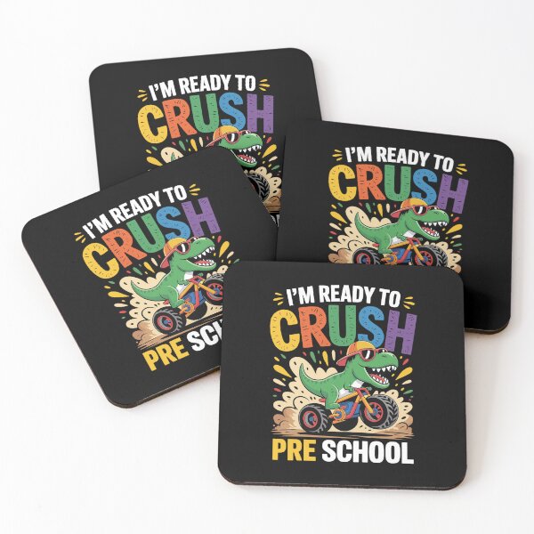 Item preview, I'm Ready To Crush Preschool Dinosaur - Funny Back To School Tricycle T-Rex Design designed and sold by Marpin91.