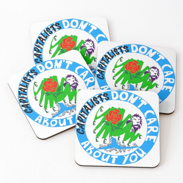 Item preview, Capitalists Don't Care designed and sold by BryonyMayArt.