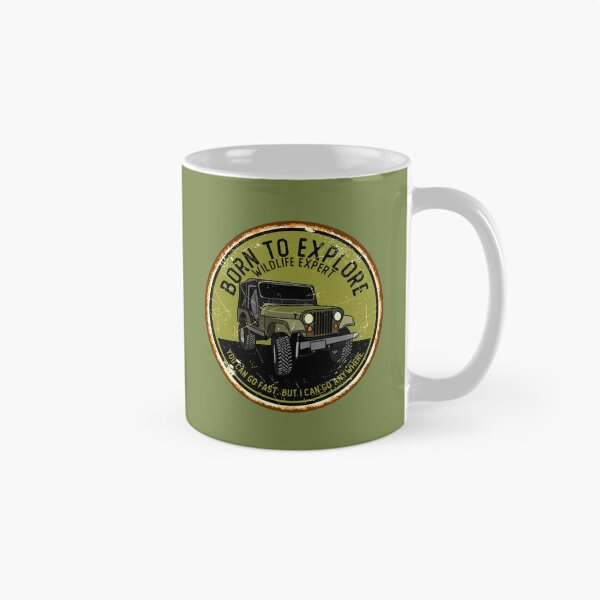 Item preview, Vintage Car Born to Explore Classic designed and sold by Joncasmiart.