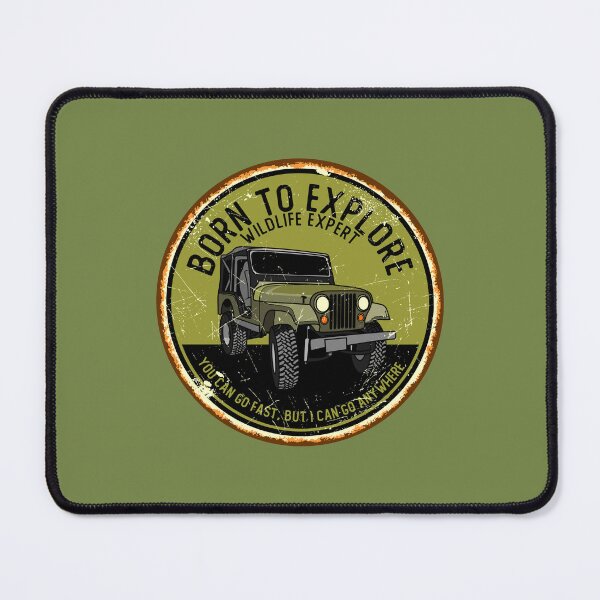 Item preview, Vintage Car Born to Explore Classic designed and sold by Joncasmiart.