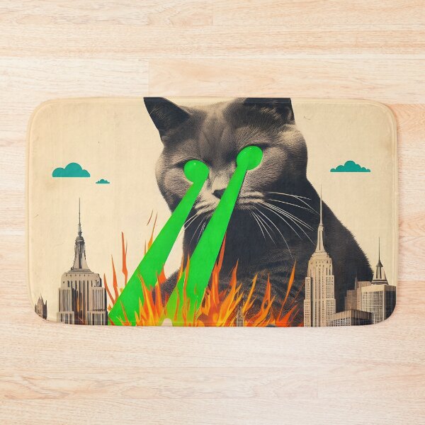 Item preview, Cat Green laser designed and sold by erremonzon.