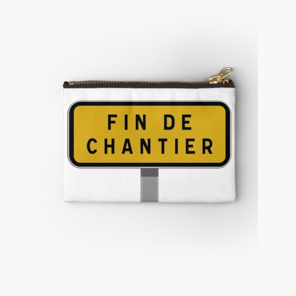 Item preview, End of construction site sign, end of work signage, safety and information designed and sold by Panneaux et signalisations - NPOITEVIN.