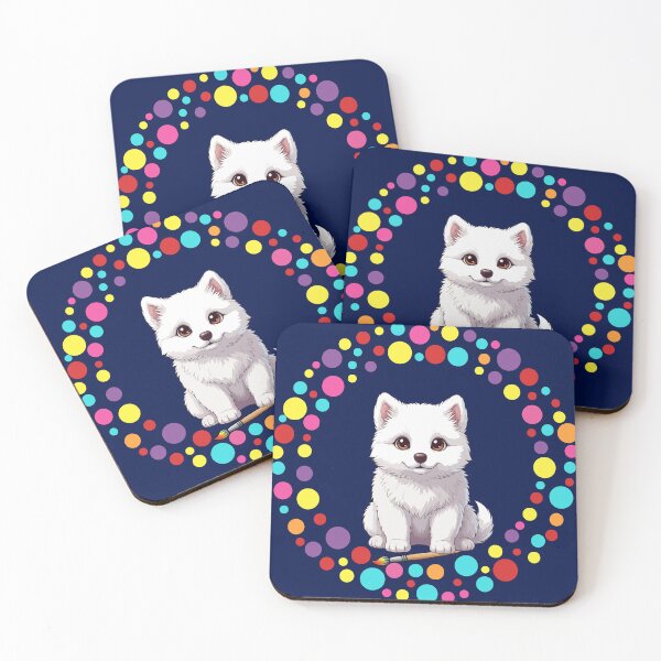 Item preview, Celebrate Dot Day with My Samoyed – Colorful Dog Art designed and sold by The Real Life Symphony.
