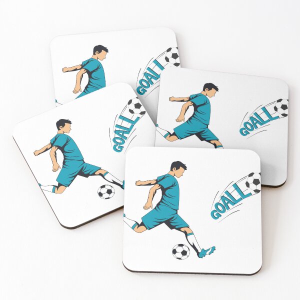 Item preview, Soccer Goal Power Shot Illustration designed and sold by Pixelaire.