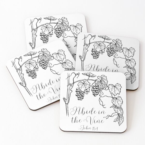 Item preview, Abide in the Vine John 15:4 Design – PrairiePulseCo designed and sold by PrairiePulseCo.