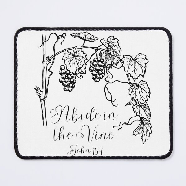 Item preview, Abide in the Vine John 15:4 Design – PrairiePulseCo designed and sold by PrairiePulseCo.