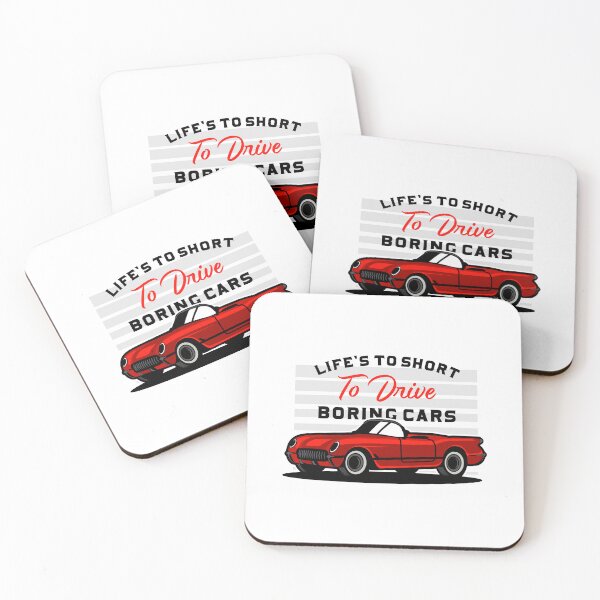 Item preview, Vintage Red Wild Classic Car designed and sold by Joncasmiart.