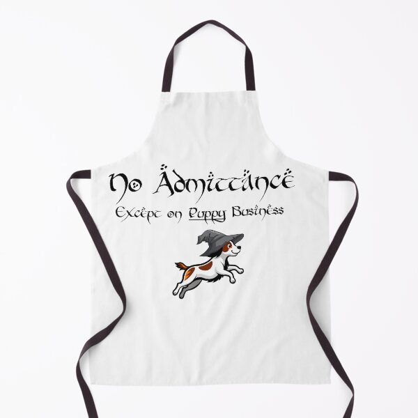 Item preview, No Admittance Except on PUPPY Business designed and sold by Hair-brained Haberdasher.