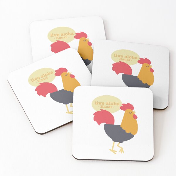 Item preview, Live Aloha Kauai Rooster designed and sold by Kate15080.