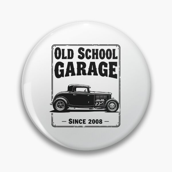 Item preview, Old School Garage - #PM0006 designed and sold by Vex Carver.