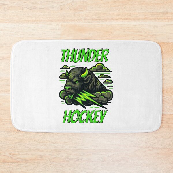 Artikelvorschau, Thunder Hockey: Neon Bison entworfen und verkauft von Rink Drip.