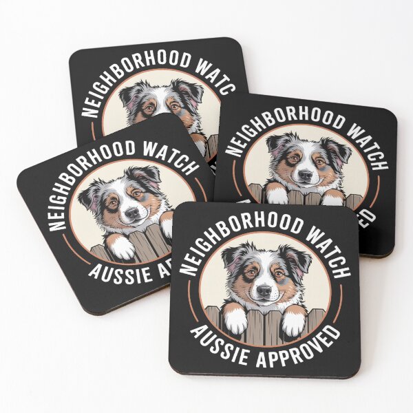 Item preview, Neighborhood Watch: Aussie Approved designed and sold by theartfulaspie.