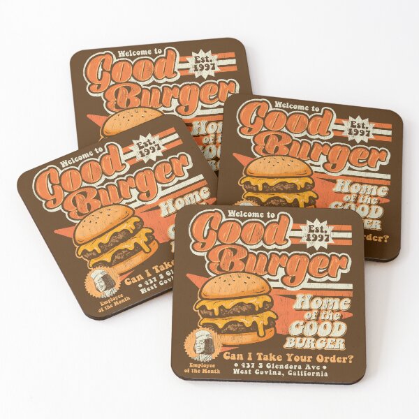 Item preview, Home Of The Good Burger Worn Dks designed and sold by Alema Art.