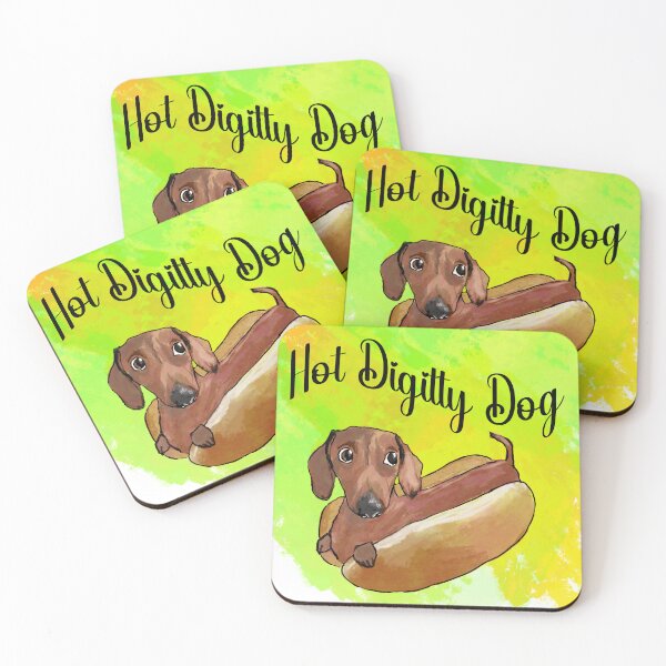 Item preview, Dog in a Bun designed and sold by Judy'sGoodstuff.