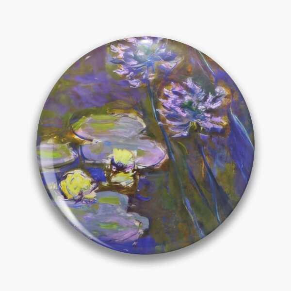 Item preview, Water Lilies and Agapanthus   1917 by Claude Monet designed and sold by GabyddAlessandr.