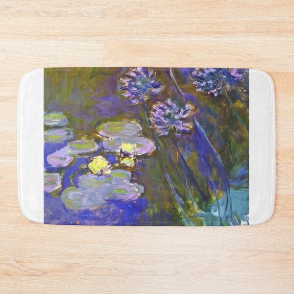 Item preview, Water Lilies and Agapanthus   1917 by Claude Monet designed and sold by GabyddAlessandr.