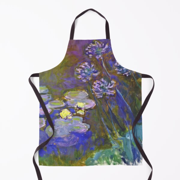 Item preview, Water Lilies and Agapanthus 1917 by Claude Monet designed and sold by GabyddAlessandr.