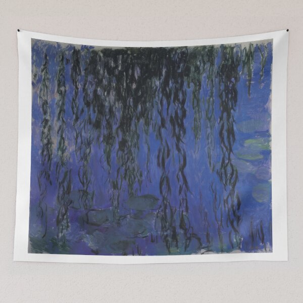 Item preview, Water Lilies and Weeping Willow Branches   1919 by Claude Monet designed and sold by GabyddAlessandr.