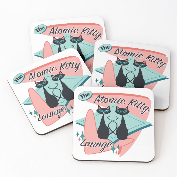 Item preview, The Atomic Kitty Lounge designed and sold by Shanna Lenè Hattaway.