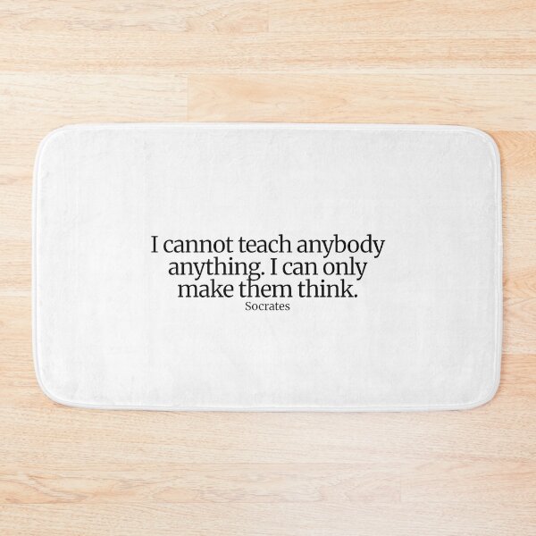 Item preview, Socrates Quote  designed and sold by CharmStudio.