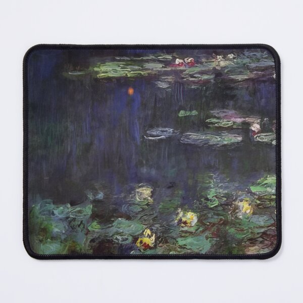 Item preview, Water Lilies Green Reflection right half 1926 by Claude Monet designed and sold by GabyddAlessandr.