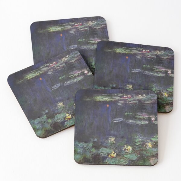 Item preview, Water Lilies Green Reflection  right half   1926 by Claude Monet designed and sold by GabyddAlessandr.