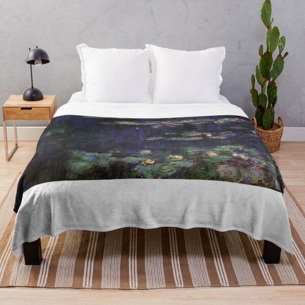 Item preview, Water Lilies Green Reflection  right half   1926 by Claude Monet designed and sold by GabyddAlessandr.