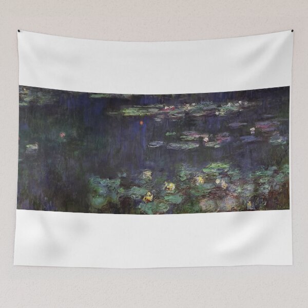 Item preview, Water Lilies Green Reflection  right half   1926 by Claude Monet designed and sold by GabyddAlessandr.