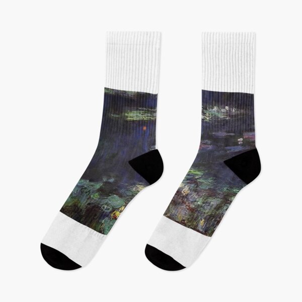 Item preview, Water Lilies Green Reflection  right half   1926 by Claude Monet designed and sold by GabyddAlessandr.