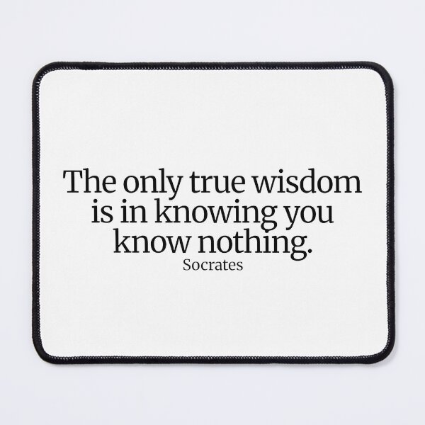 Item preview, Socrates Quote  designed and sold by CharmStudio.