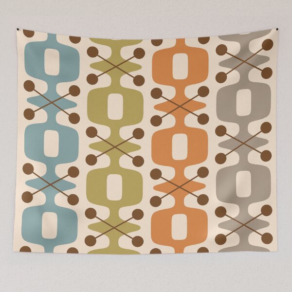 Item preview, Mid Century Modern Atomic Pattern designed and sold by tonymagnerart.