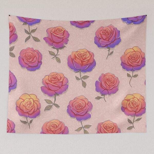 Item preview, Gradient Rose Garden Pattern designed and sold by MySignatureItems.