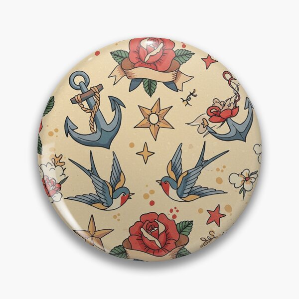 Item preview, Vintage Tattoo Flash Pattern designed and sold by MySignatureItems.