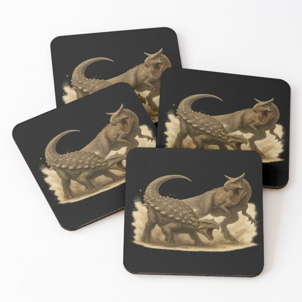 Item preview, Ankylosaurus vs Carnotaurus – Shield Meets Speed designed and sold by Jack’s Shirts Craft.