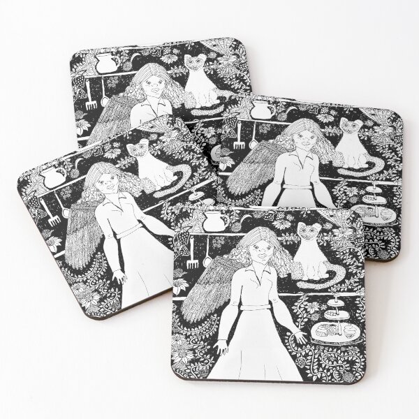 Item preview, Kitchen Cartoon #TheWomanWithThePowerOfBirds designed and sold by hogelstick.