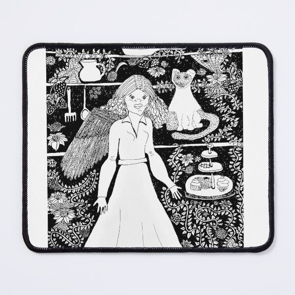 Item preview, Kitchen Cartoon #TheWomanWithThePowerOfBirds designed and sold by hogelstick.