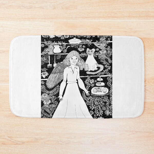Item preview, Kitchen Cartoon #TheWomanWithThePowerOfBirds designed and sold by hogelstick.