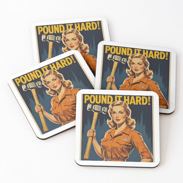 Item preview, POUND IT HARD! designed and sold by NicMacTees.